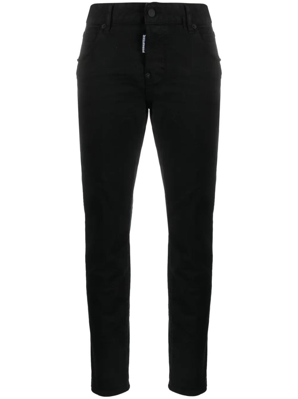 Low-Rise Tapered Jeans