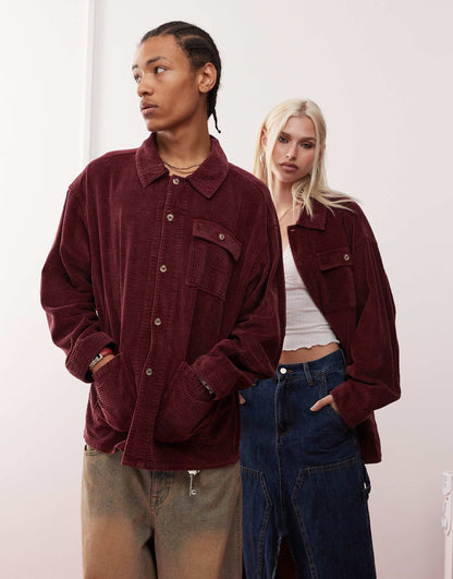 Unisex Cord Shacket