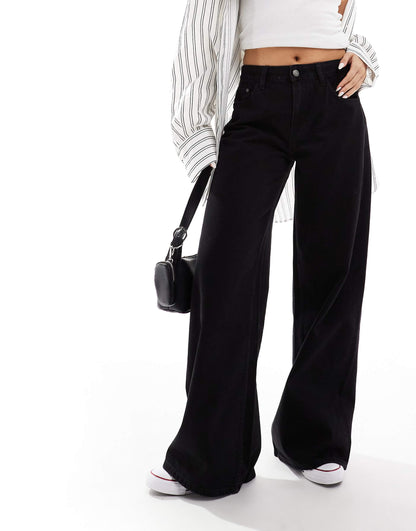 High Waisted Wide Leg Jeans