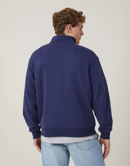 Graphic 1/4 Zip Fleece
