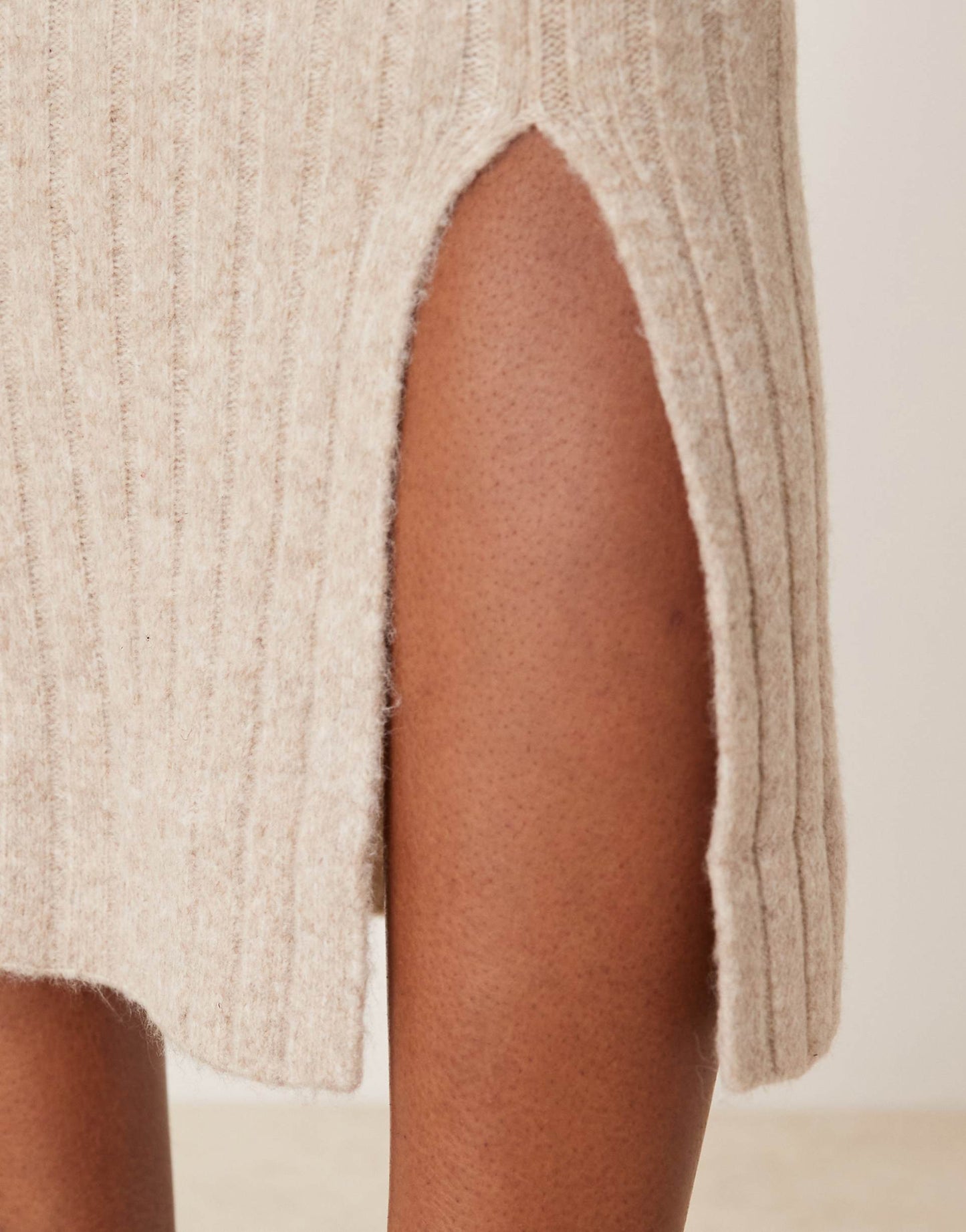 Ribbed Maxi Skirt Co-Ord
