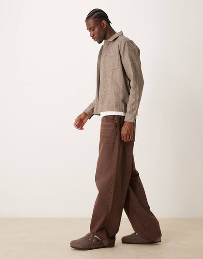 Brushed Twill Overshirt