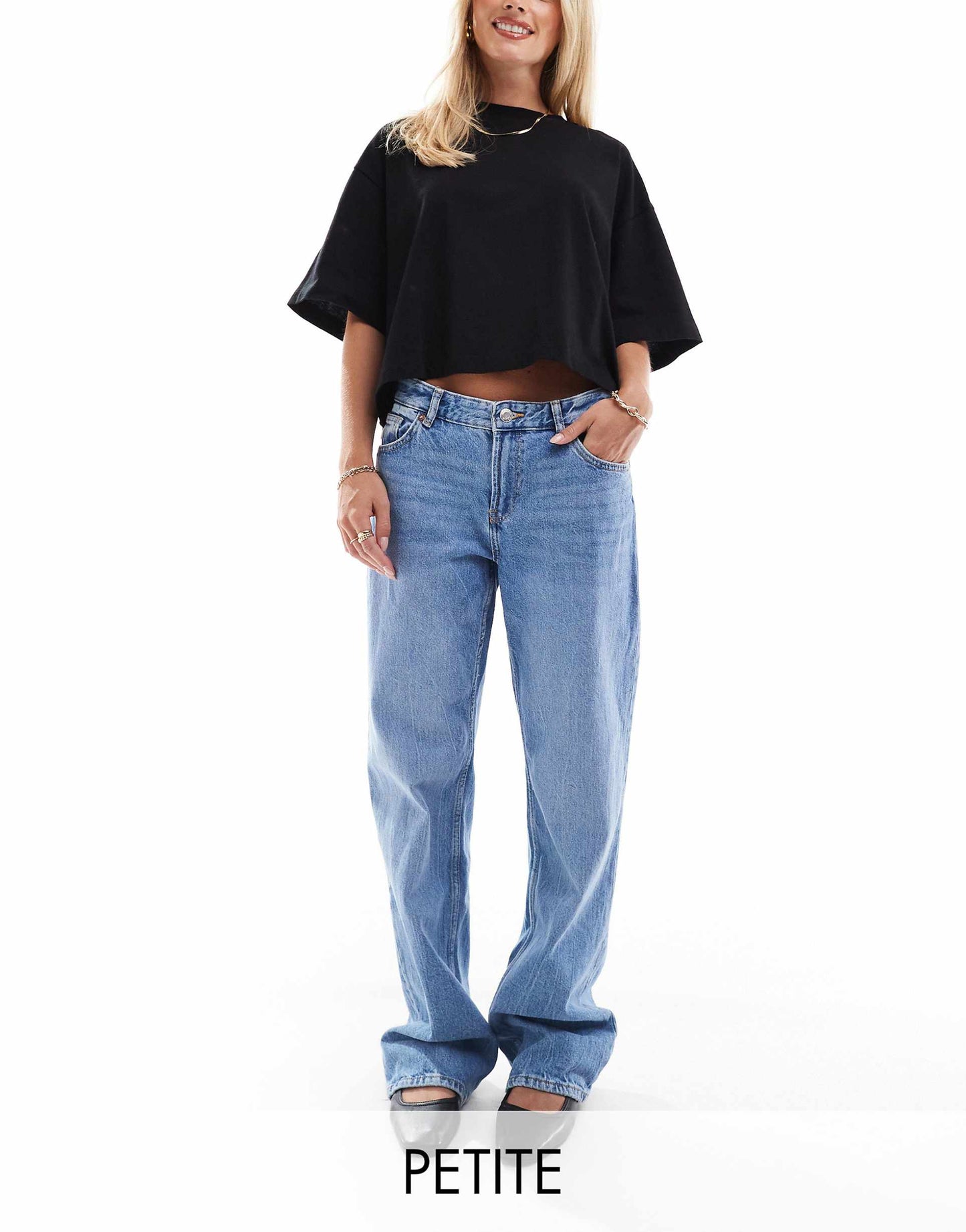 Petite Straight Leg Jeans