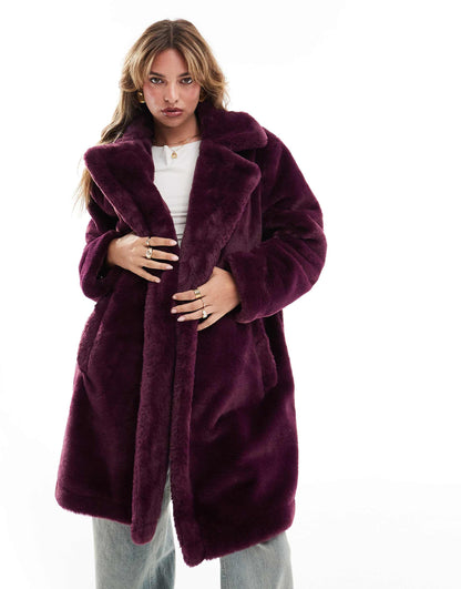 Faux Fur Coat