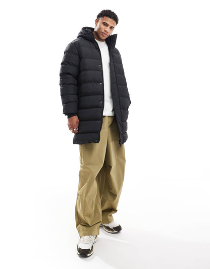Longline Puffer Jacket