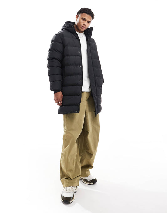 Longline Puffer Jacket