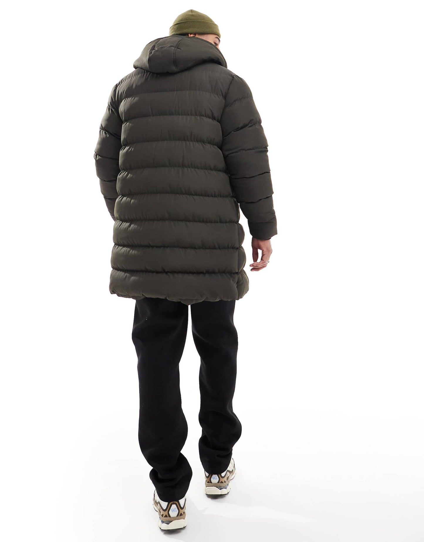 Longline Puffer Jacket