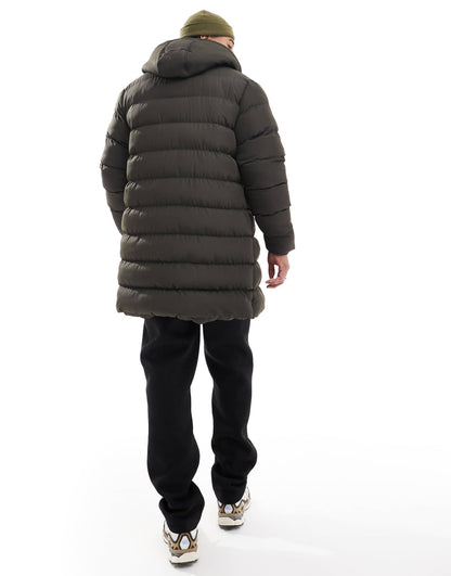 Longline Puffer Jacket
