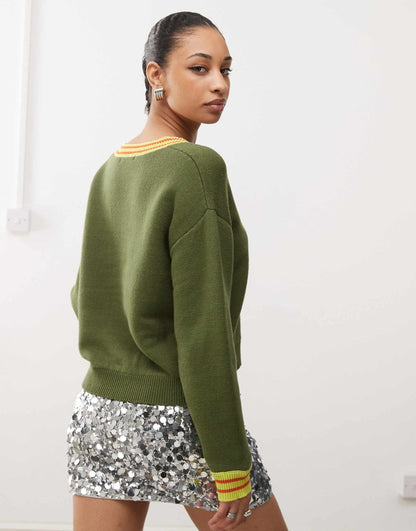 Dragon Intarsia Jumper