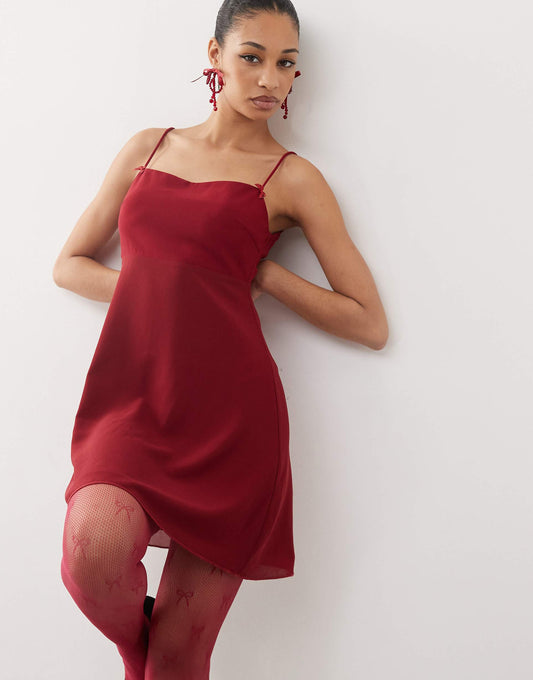 Bow Detail Cami Dress