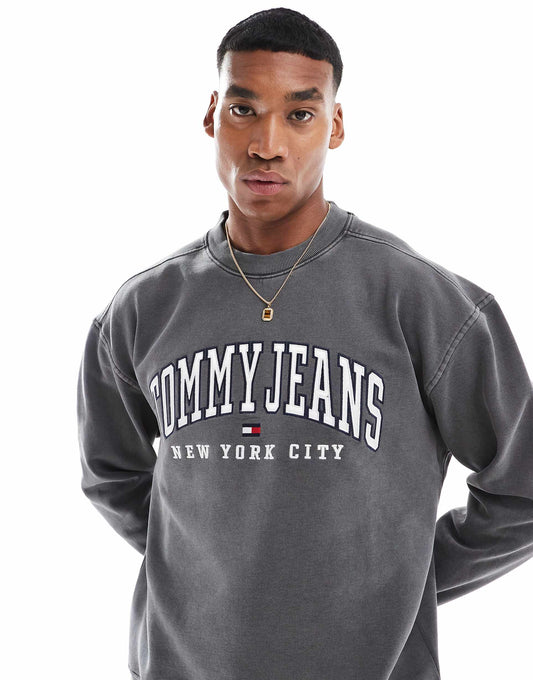 Varsity Washed Relaxed Sweatshirt