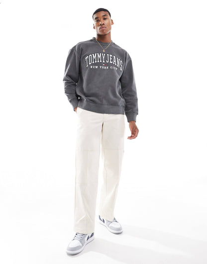 Varsity Washed Relaxed Sweatshirt