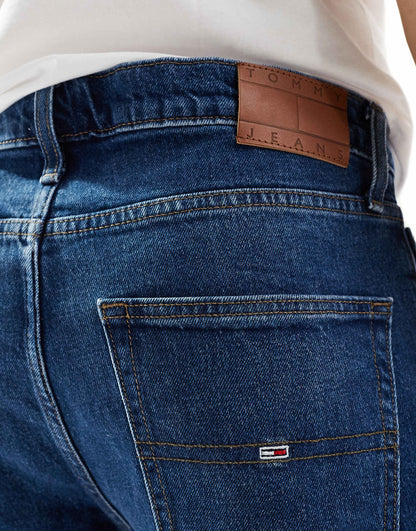 Whiskered Regular Tapered Dad Jeans