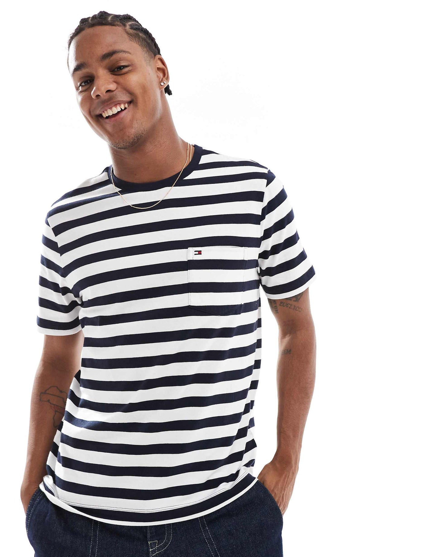 Patch Pocket Crew Neck T-Shirt