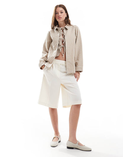 Denim Harrington Jacket