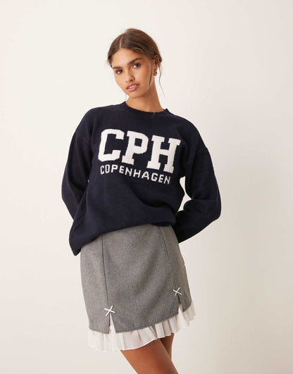 Copenhagen Slogan Jumper