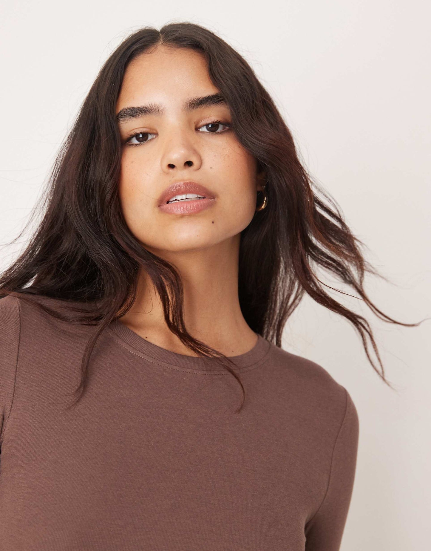 Long Sleeve Crew Neck Top