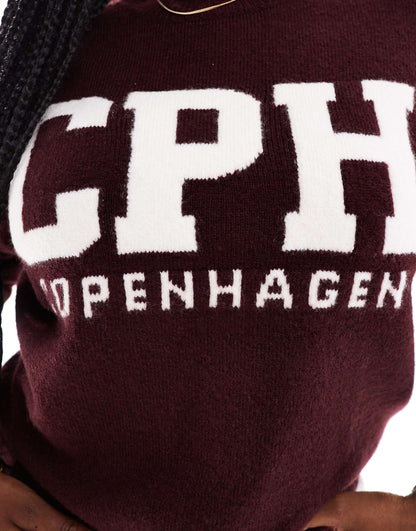 Curve Copenhagen Slogan Jumper