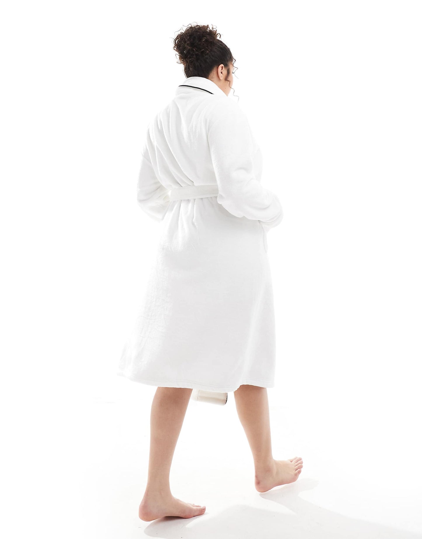 Curve Premium Super Soft Fleece Midi Robe