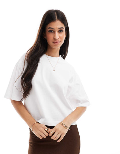 Boxy Cropped T-Shirt