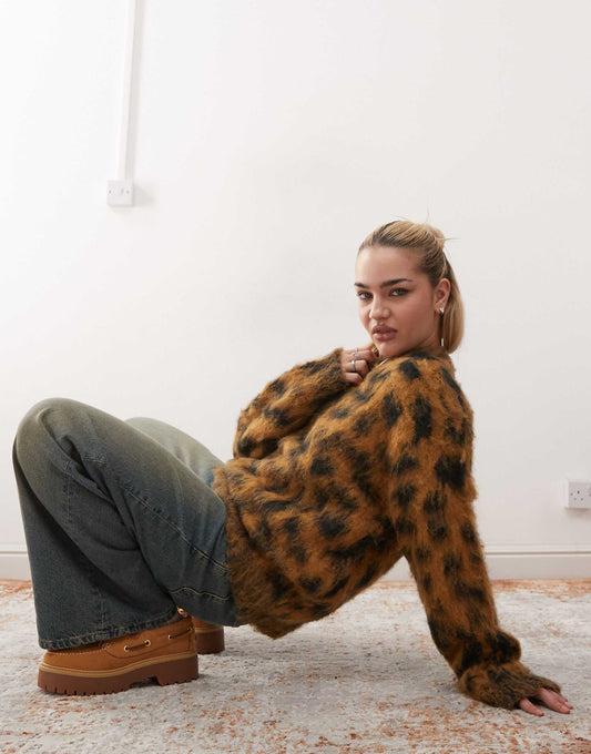 Dottie Leopard Jumper