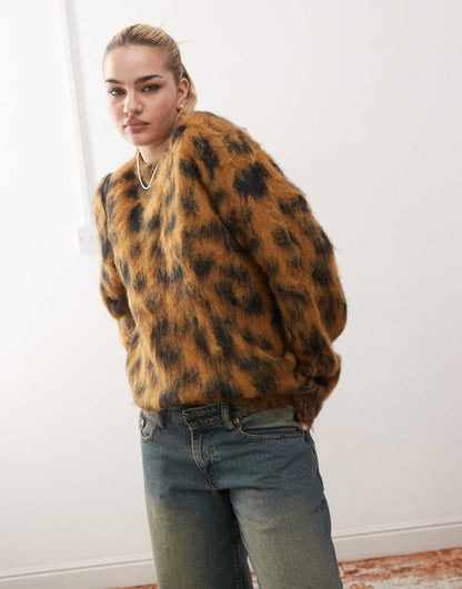 Dottie Leopard Jumper