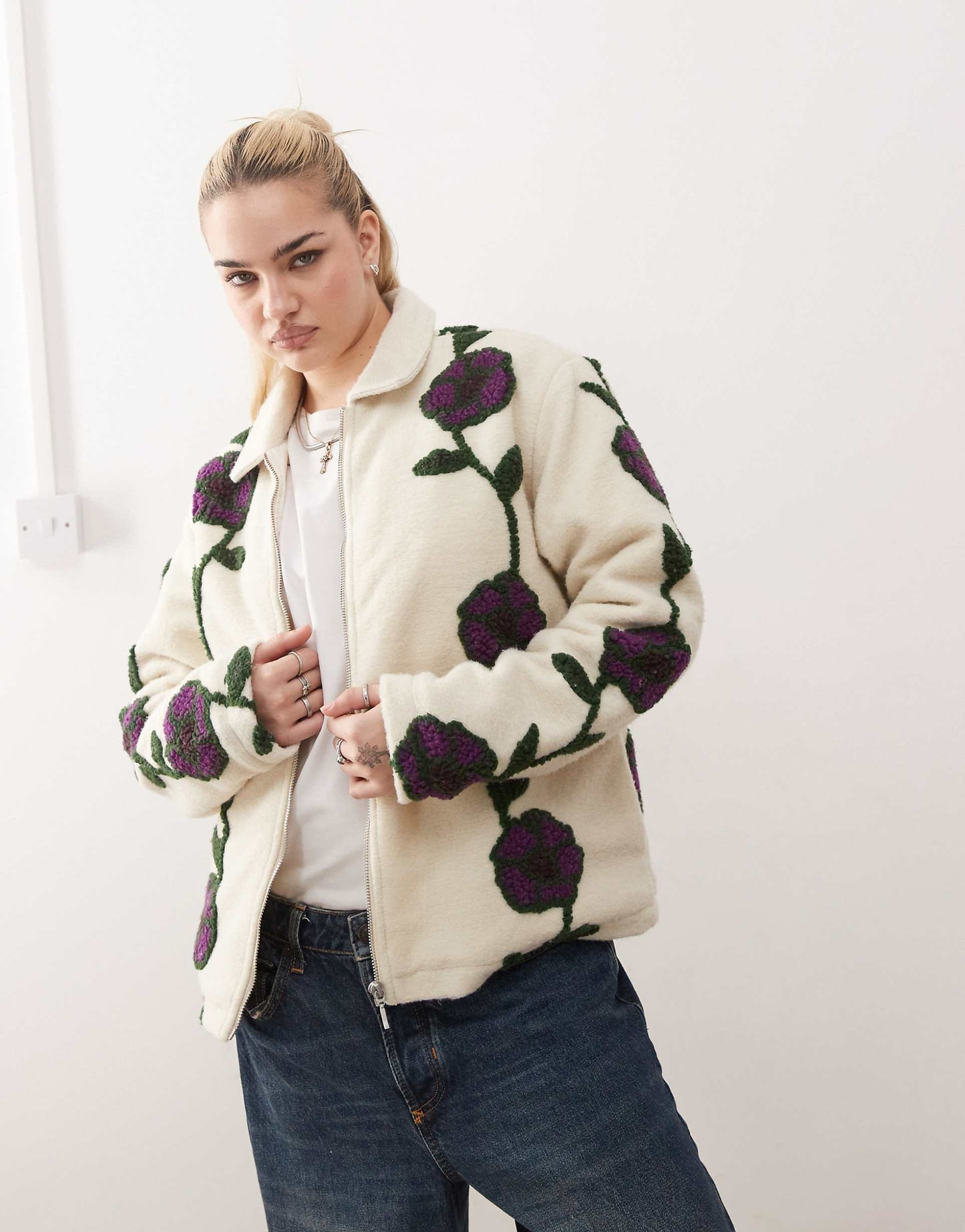 Fields Jacquard Sherpa Jacket