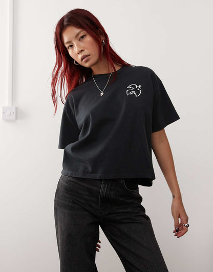 Peace And Love For All Dove Graphic Sweatshirt