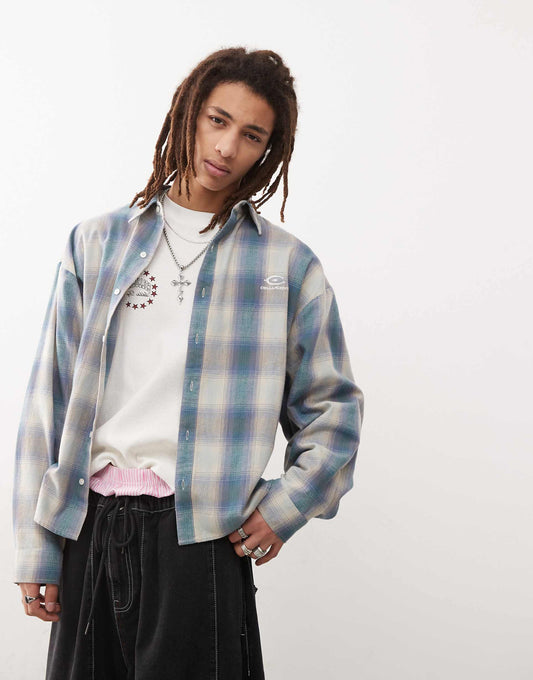 Boxy Oversized Long Sleeve Shirt