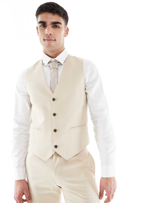 Skinny Suit Waistcoat