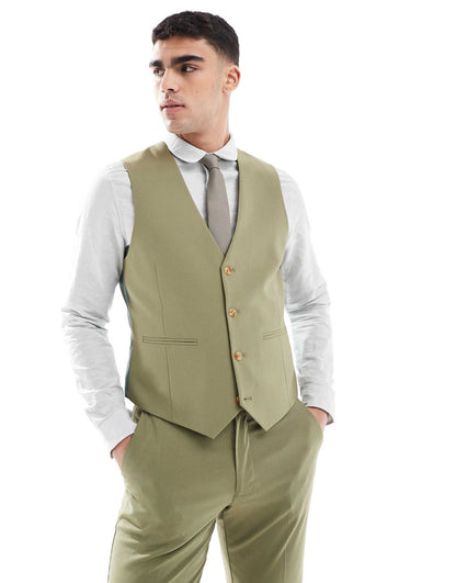 Slim Suit Waistcoat