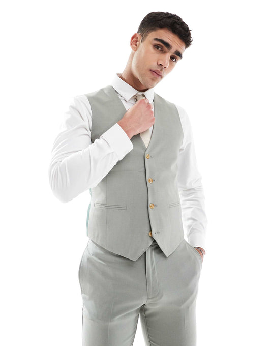 Skinny Suit Waistcoat