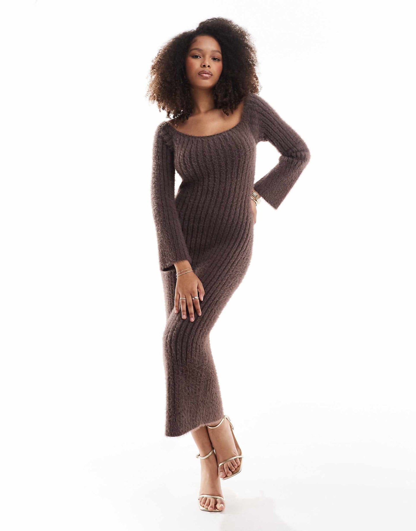 Knit Midaxi Dress
