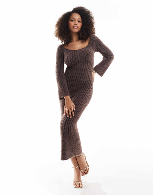 Knit Midaxi Dress