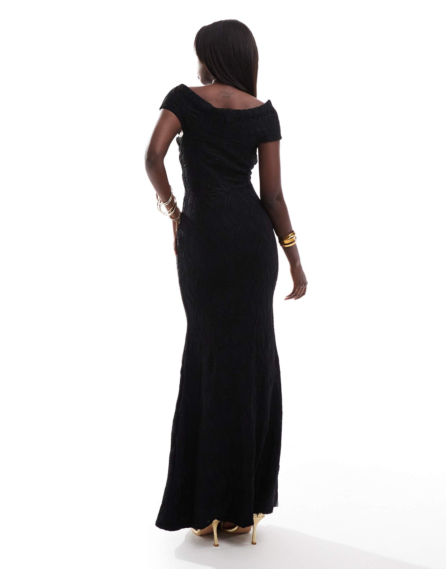 Front Knot Twist Maxi Dress