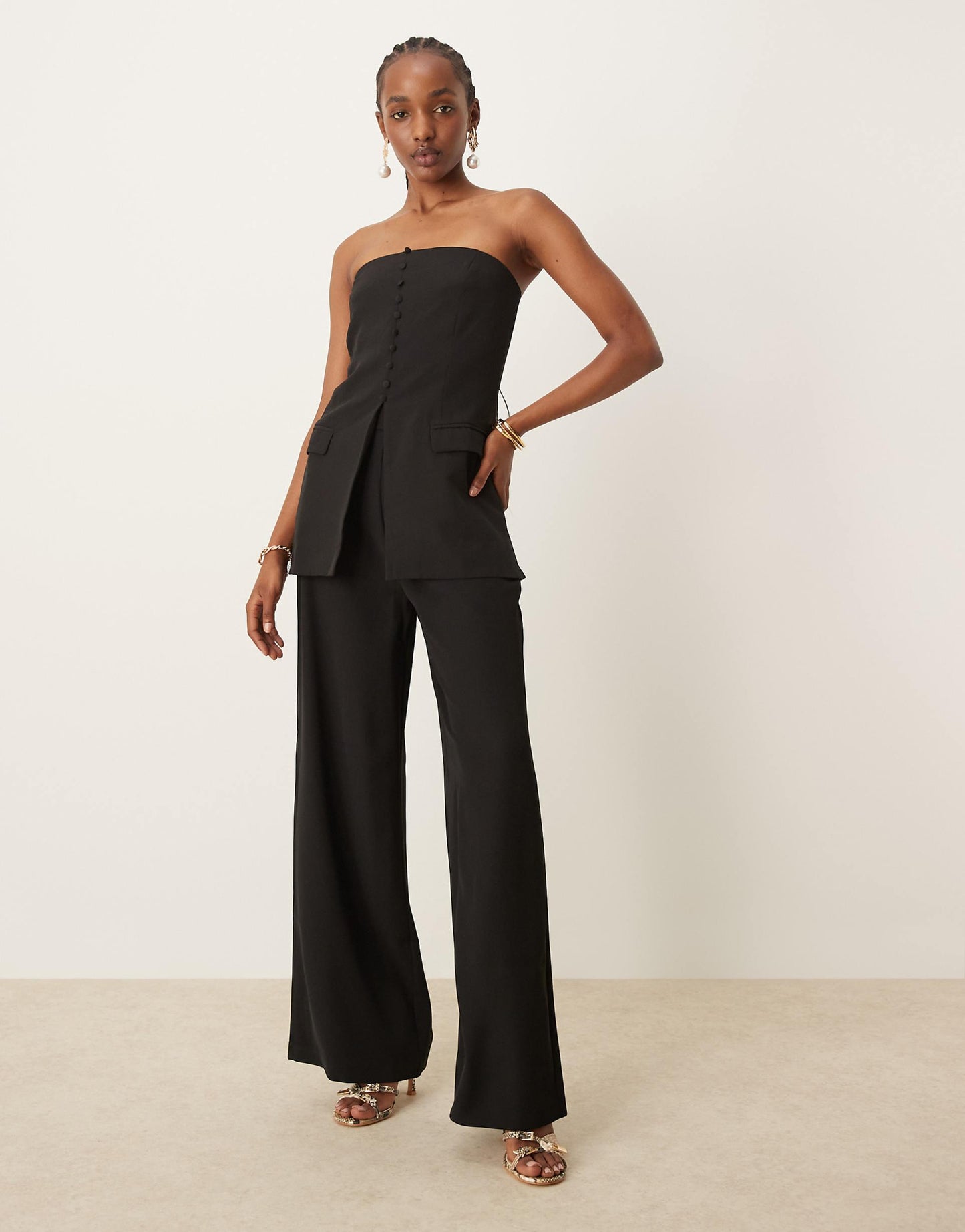 Wide Leg Trousers