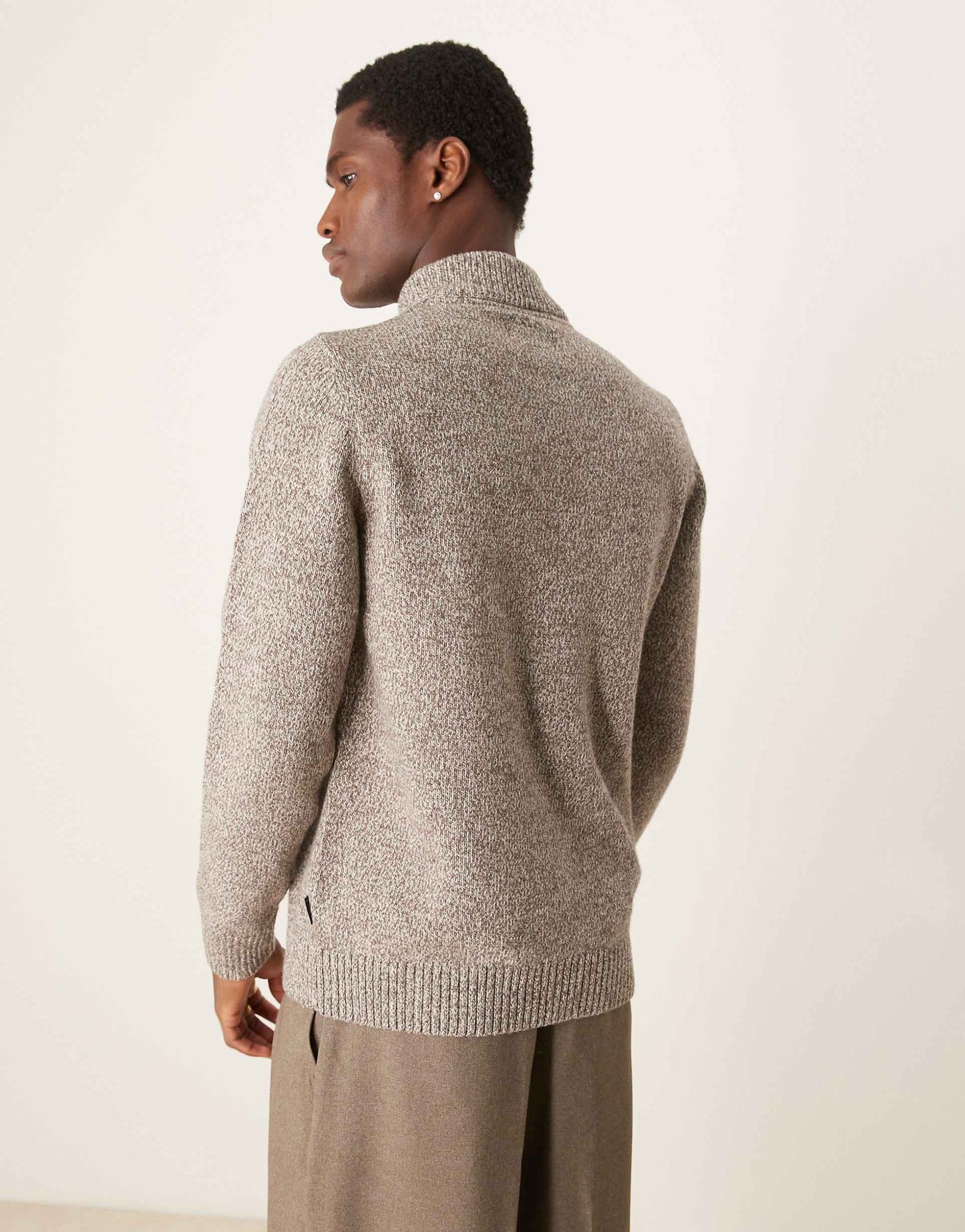 Sid Half Zip Knitted Jumper