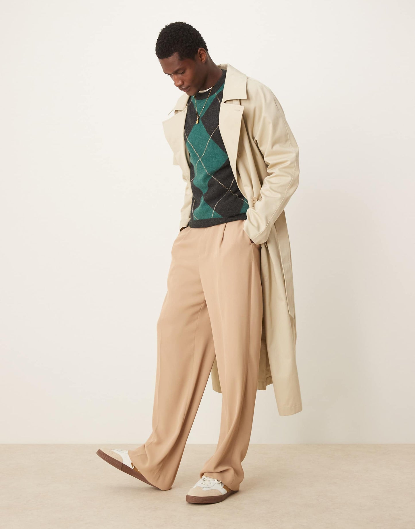 Sutherwell Arglye Crew Neck Sweater