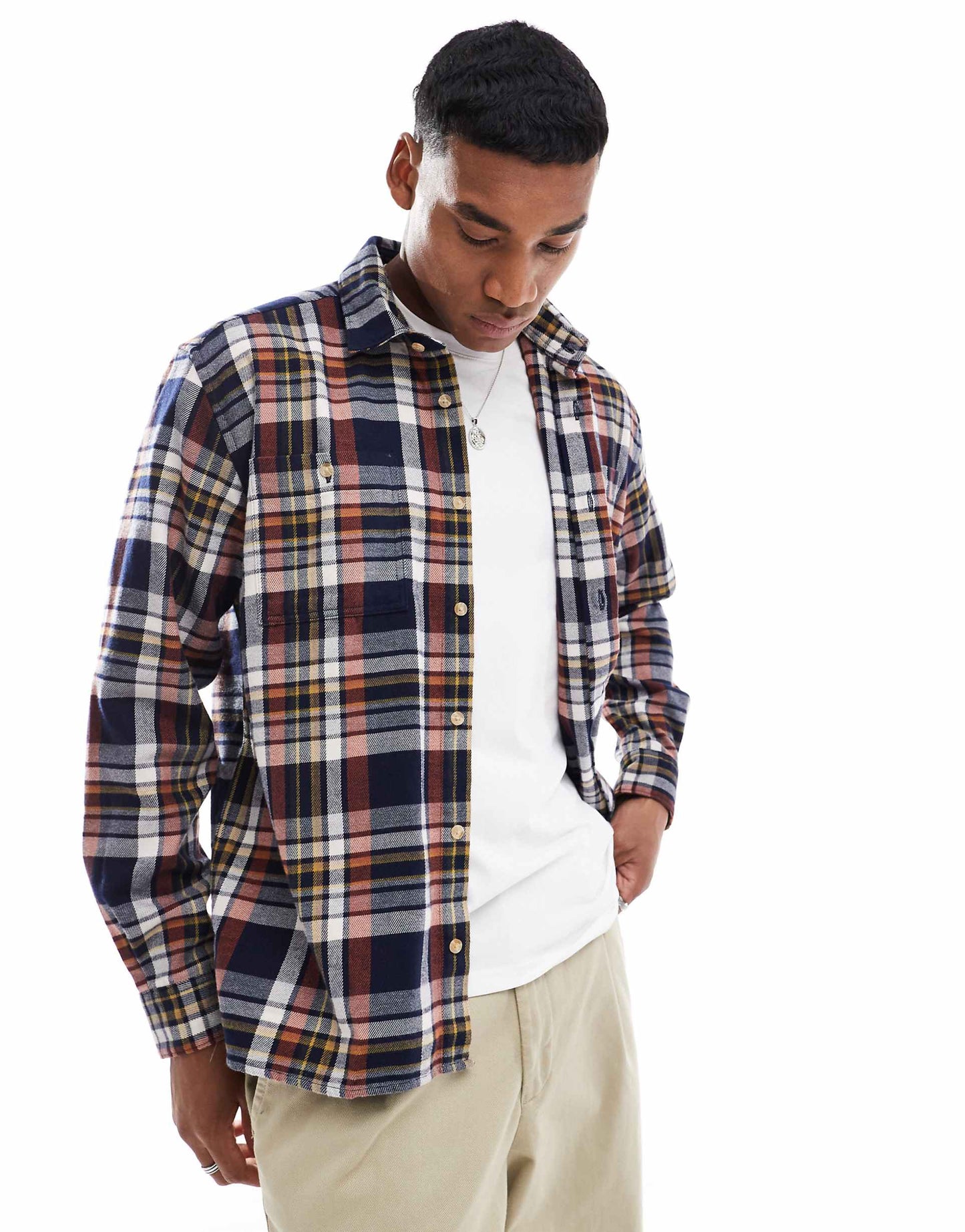 Hanley Relaxed Checked Shirt