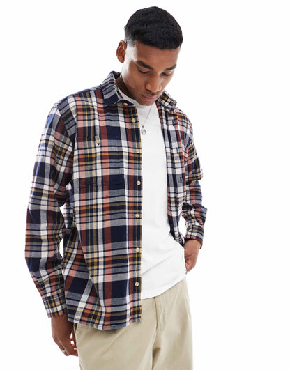 Hanley Relaxed Checked Shirt