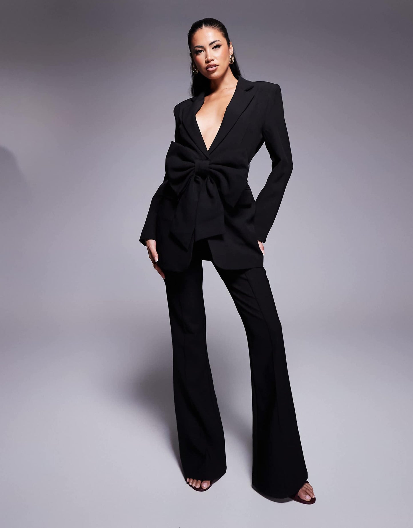 Evangeline Tailored Flared Trousers Co-Ord