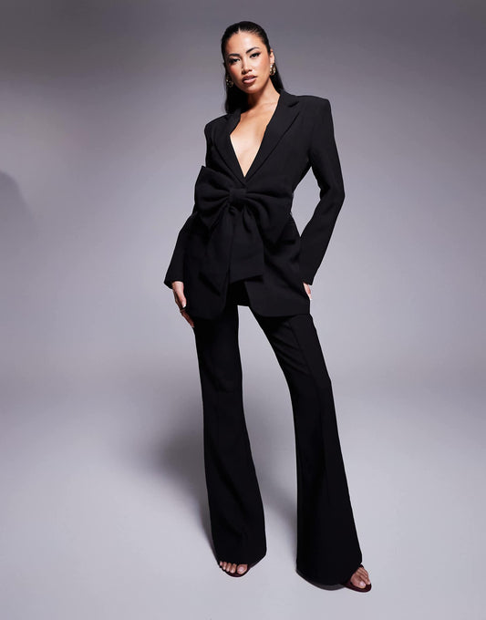 Evangeline Tailored Flared Trousers Co-Ord