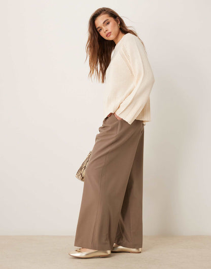 Wide Rib Boxy Jumper