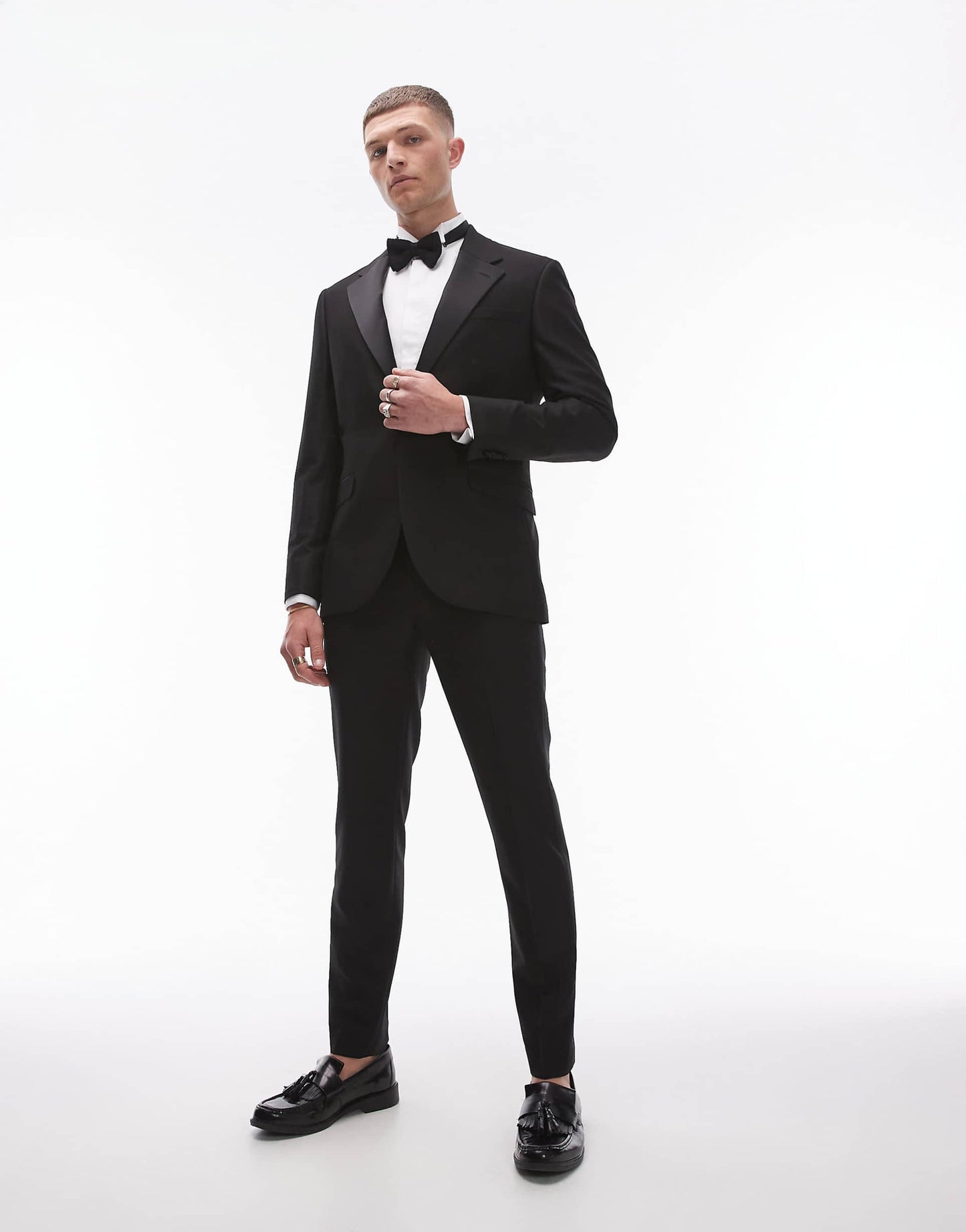 Skinny Tux Suit Jacket