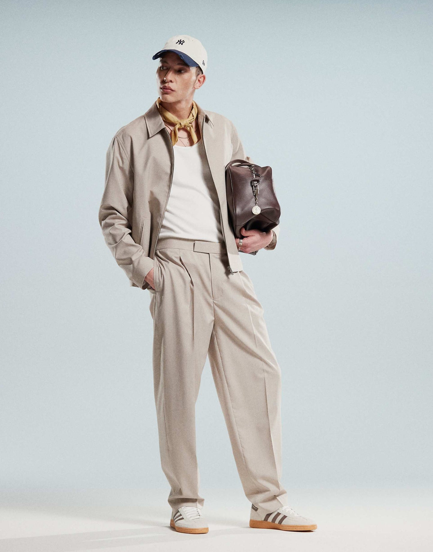 Smart Co-Ord Oversized Tapered Trousers