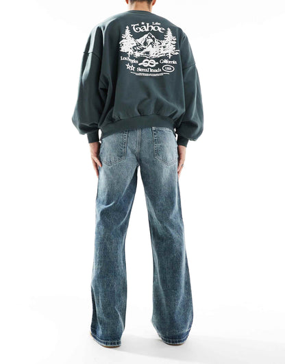 Wide Flare Jeans