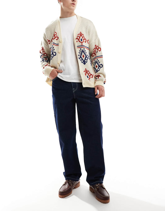 Baggy Carpenter With Contrast Stitch