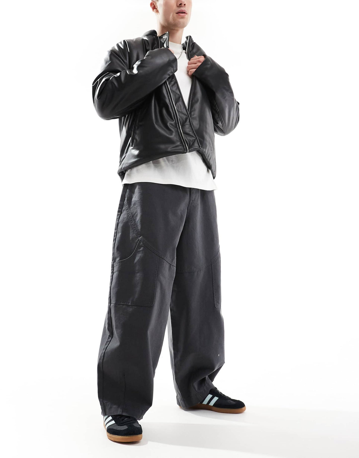 Oversized Baggy Trouser  With Workwear Patch