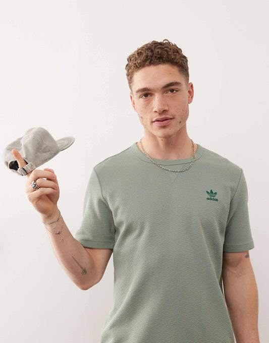 Originals Trefoil Essentials Waffle T-Shirt