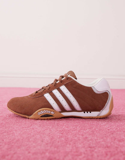 Adiracer Low Trainers Brown And White